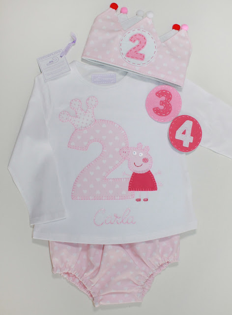 conjunto de cumpleaños peppa pig