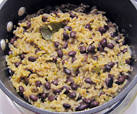 Cuban black beans & rice Moros y Cristianos