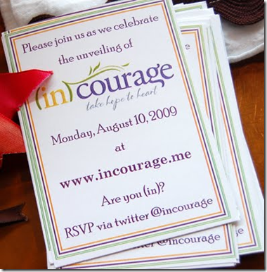 incourage invite