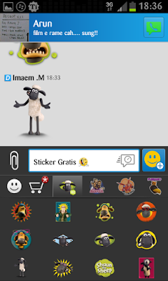 Mendapatkan Sticker BBM Android Secara Gratis