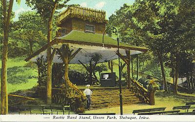 The Rustic Bandstand, Union Park, Dubuque, IA