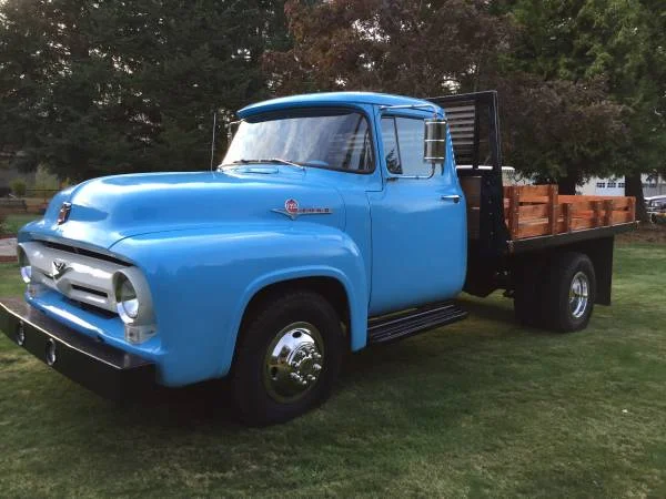 1956 Ford F350 Dually Flatbed Truck