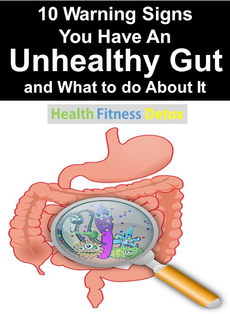 unhealthy gut, detox, gut health, toxins in gut, digestive problems, Warning Signs You Have an Unhealthy Gut and What to do About It