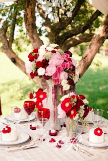 Centerpieces for Valentine's Day