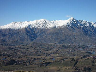 Vistas desde Coronet Peak, cerca de Queenstown, Nueva Zelanda