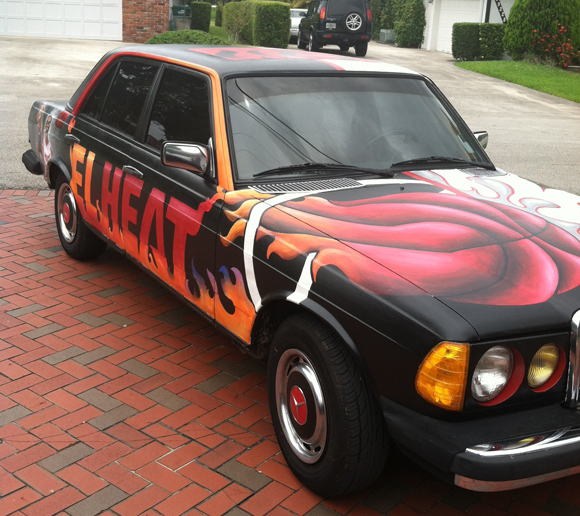 The Immaculate M.E.rcedes Art Car by Martin Reese