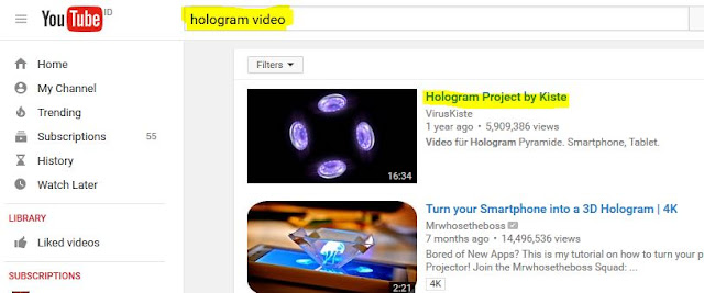 video hologram