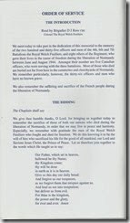 Page 6  order of service