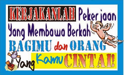 Kumpulan Slogan dan Kata Mutiara Motivasi Pajangan di 