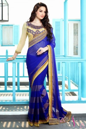 Buy Online Embroidery Saree