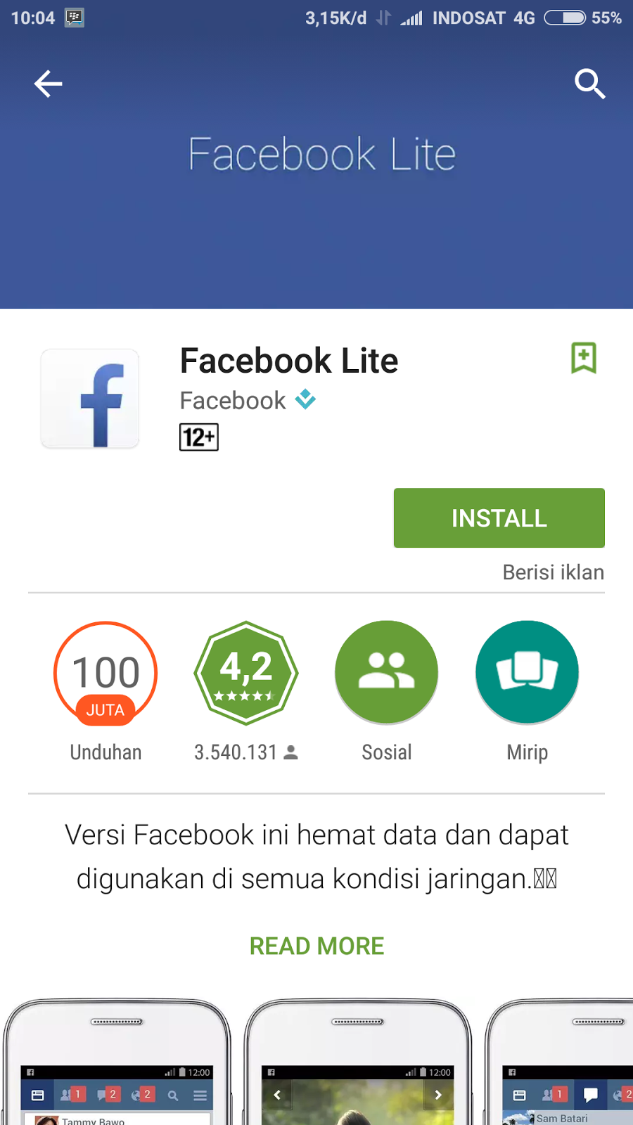 Download Aplikasi Facebook Lite APK Terbaru Untuk Android