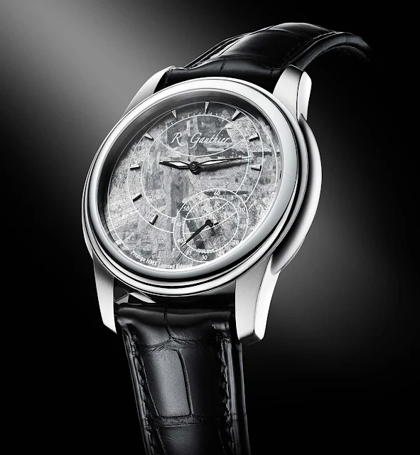 Romain Gauthier Prestige HMS Stainless Steel with Meteorite Dial