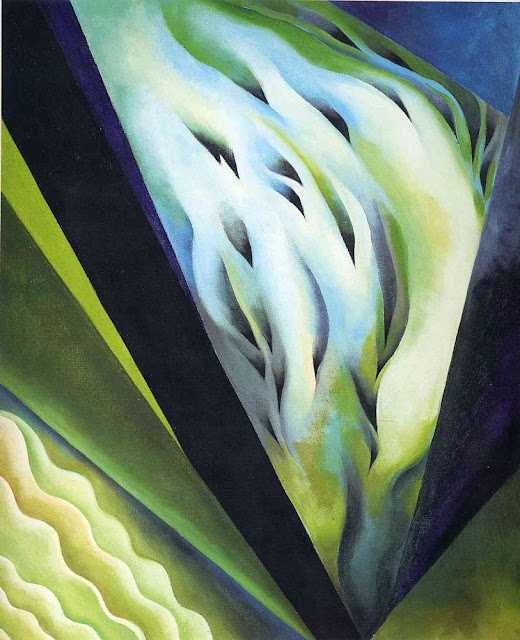 Georgia O'Keeffe  : Green and blue music Tate Modern exposition de Londres 2017