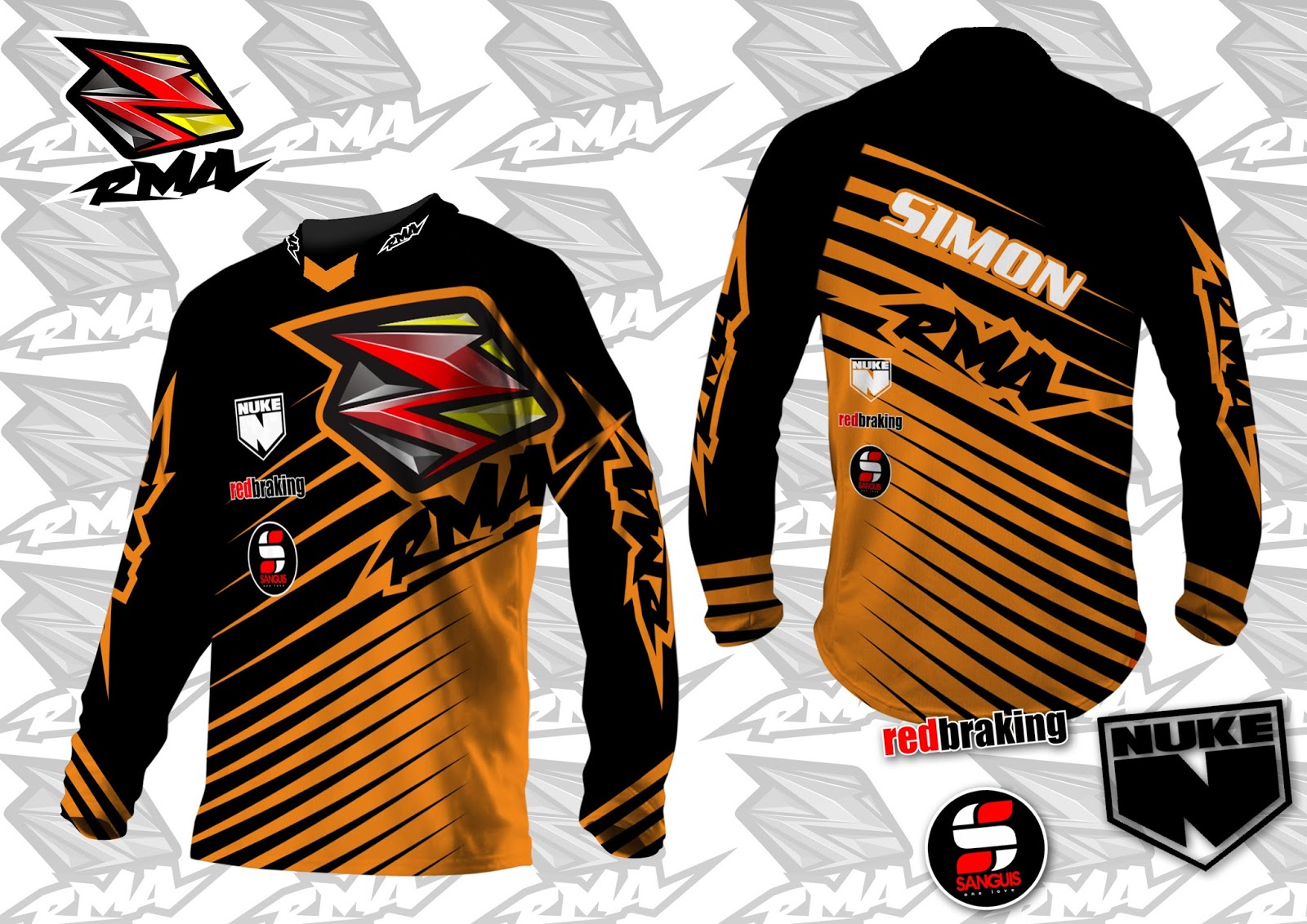 Jual Jersey  Baju Pakaian Sepeda Motocross  Trail dll