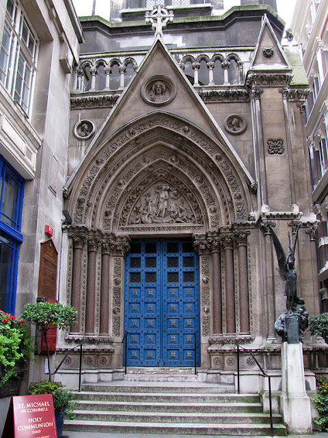 Parish church of St Michael, Cornhill, City of London, London