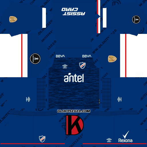 Club Nacional de Football Kits 2022 Umbro - Dream League Soccer kits 2019 (Third)