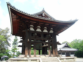 A building for ringing the bell, at Todaiji Temple, Nara