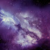 Purple Nebula Galaxy Wallpaper HD background