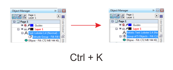 Tutorial Flat Long Shadow Di CorelDRAW