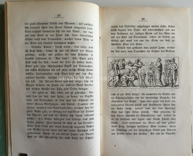 Dr. Ernst Kapp, Die Heimfahrt des Odysseus. Für die Jugend erzählt. Mit 24 Holzschnitten gezeichnet von W. Schurig, ausgeführt von H. Bürckner