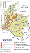 Mapa de ríos en Colombia (maparios)