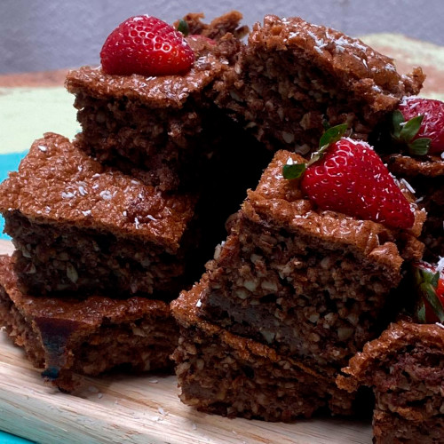 Torta de chocolate sin harina sin azucar y sin manteca