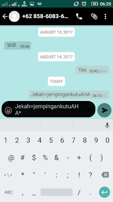 Cara Membuat Tulisan Anti-Mainstream di WhatsApp