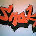 Orange Graffiti Alphabet Smok