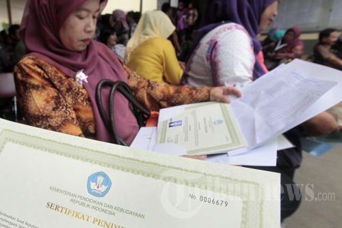 Tunjangan Sertifikasi Guru Disarankan Diubah
