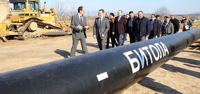 Construction of Negotino-Bitola gas pipeline according to plan