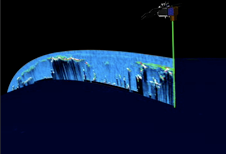 NASA’s Cloud-Aerosol Lidar Pathfinder Infrared Satellite (CALIPSO) flies in constellation with CloudSat to provide a unique vertical profile of cloud height and ice-water content