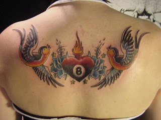 best art tattoo lower back