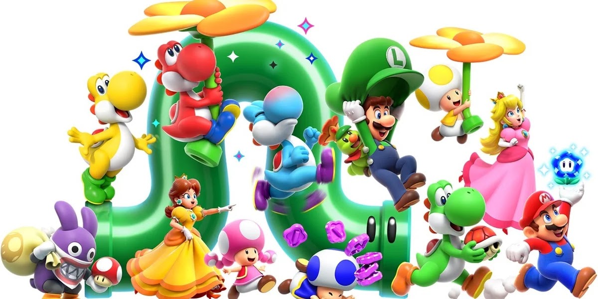 Jogo - Super Mario Bros. Wonder - Nintendo Switch - Mídia Física