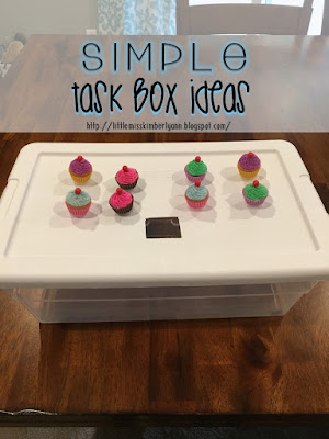 Task Box Ideas for Special Education