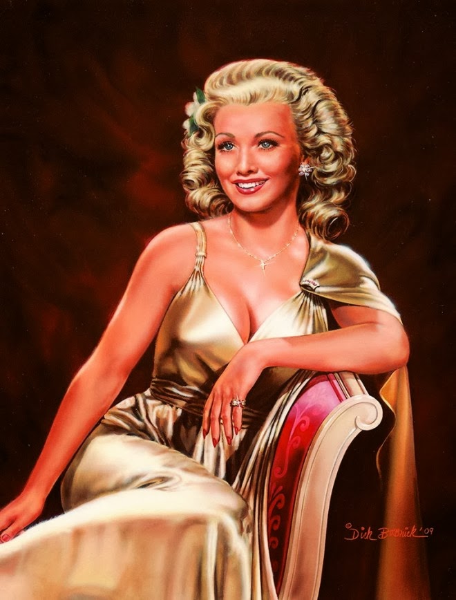 Incredible Hyper Realistic Glamorous Gouache Paintings by Dick Bobnick