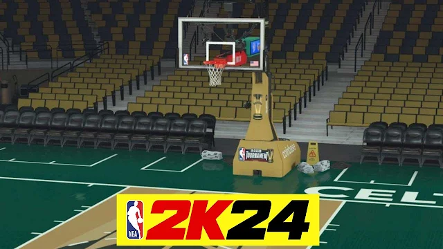 NBA 2K24 Boston Celtics In-Season Tournament Arena