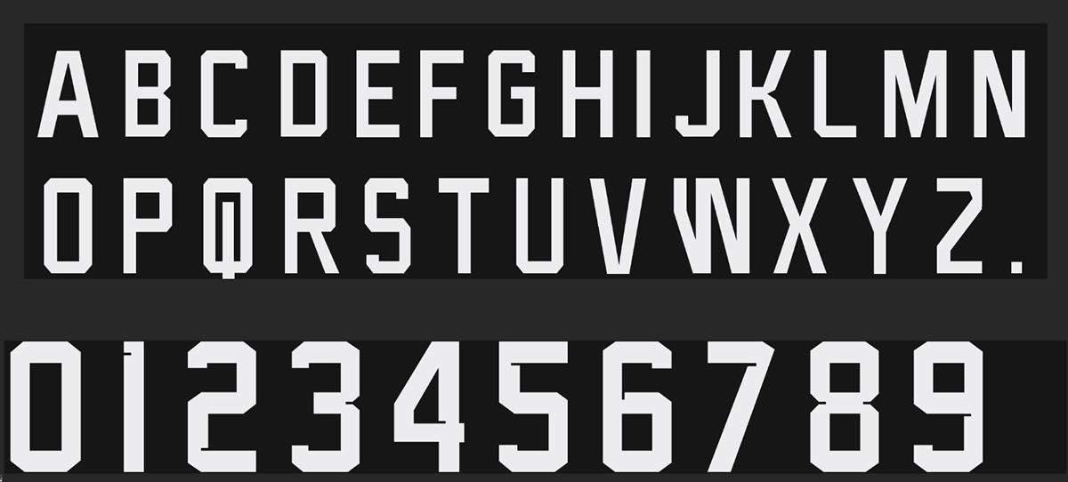 PES 2021 Puma World Cup 2022 Fonts/Numbers