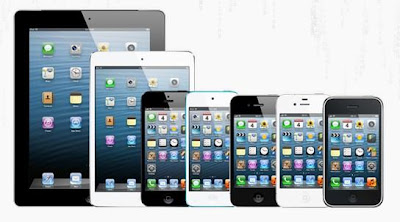 Aparelhos que roda iOS - imagem retirada do site evasi0n.com