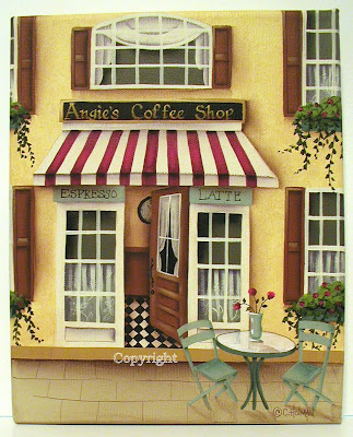 Owningcoffee Shop on Coffee Shop Painting