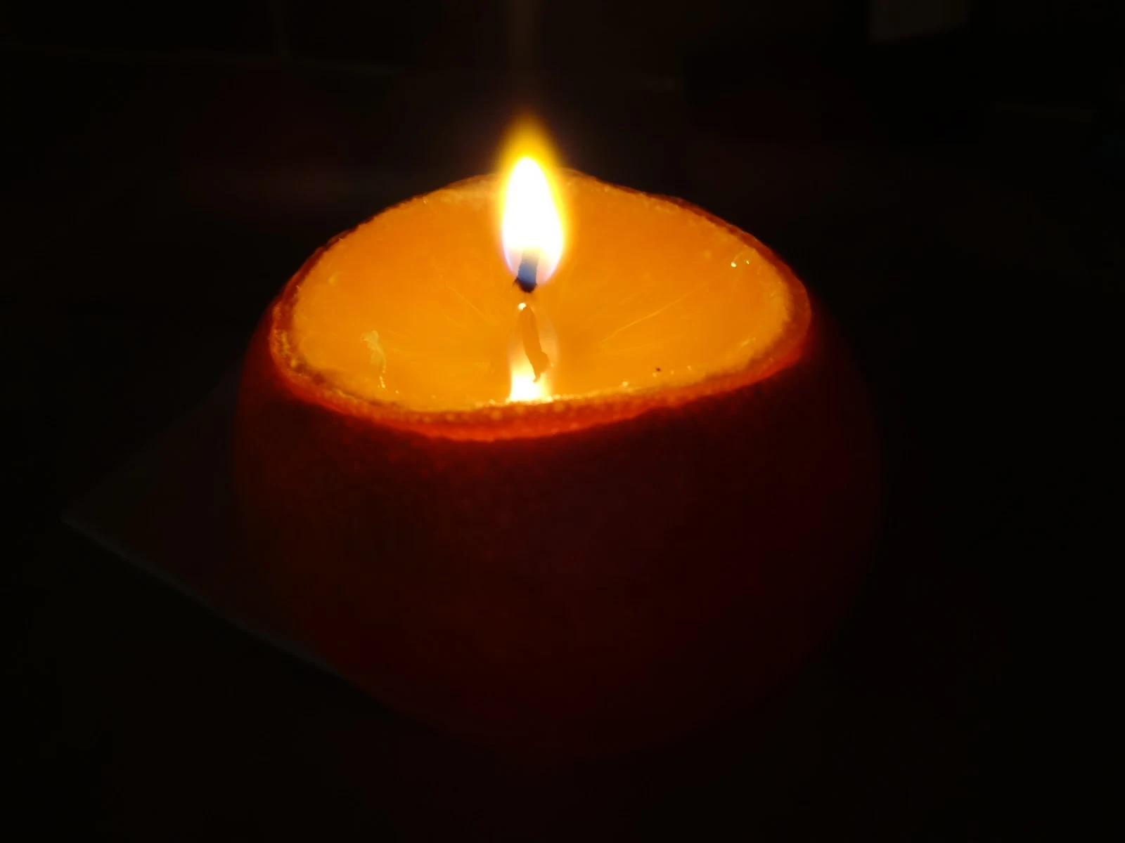 Math, Science, and Technology Blog: Orange Candle