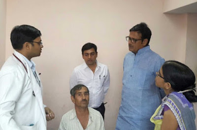 Jaipur, Rajasthan, Rajendra Rathore, Rajasthan Health Minister, SMS Hospital Jaipur, Surprise Inspections