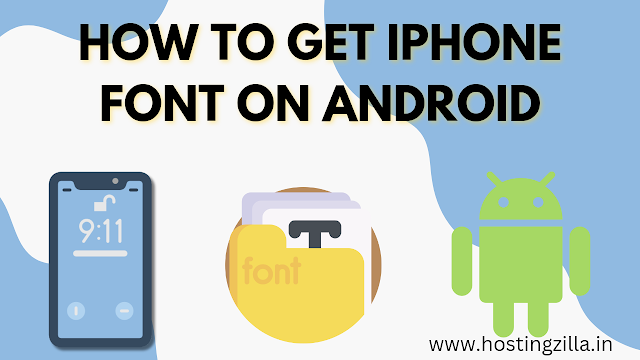 How to get iPhone Font on Android