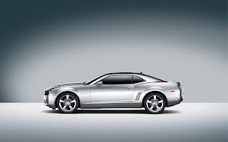 Silver Chevrolet Camaro wallpaper