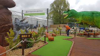 Jurassic Golf at Wyevale's Bridgemere Garden Centre in Nantwich