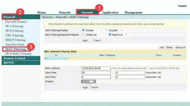 Cara Membatasi Pengguna Wifi IndiHome Dengan MAC Address