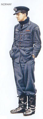 WW2 Norwegian military pilot Lieutenant Norwegian Squadron RAF