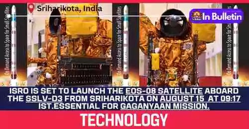 ISRO's SSLV to Launch EOS-08 Satellite on August 16: What You Need to Know - In Bulletin
