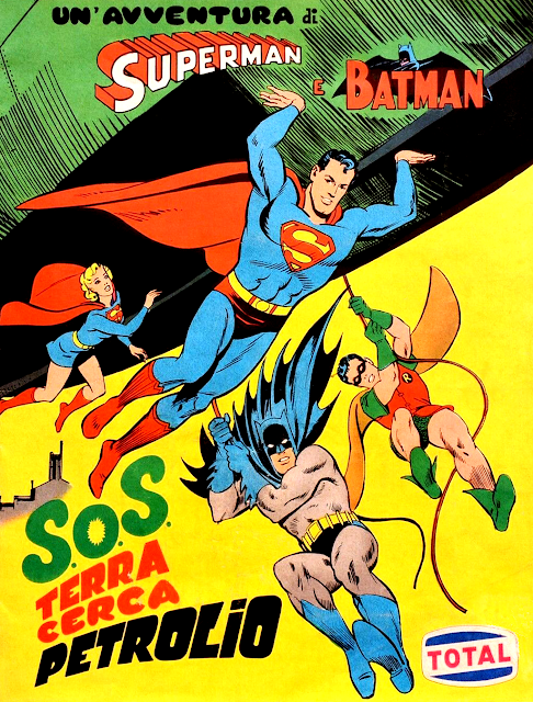 1968 Un'Avventura di Superman e Batman : S.O.S. Terra Cerca Petrolio