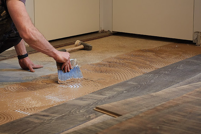 floorboards installation
