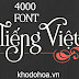 4000 font việt hóa đẹp dành cho thiết kế